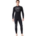 thumbnail image 2 of Soidarity DiveSail Trajes de neopreno Traje de buceo Ultrafino Secado rápido Pantalones de manga larga Traje de baño de cuerpo completo Mono Transpirable Deportes acuáticos Hombres Negro L Soidarity OD003280-03, 2 of 6