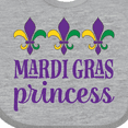 thumbnail image 4 of Inktastic Mardi Gras Princess Girls Baby Bib, 4 of 4