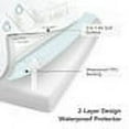 thumbnail image 5 of Twin Size Waterproof Mattress Protector, Easy to Clean Spot and Stain Protection, Fitted Waterproof Mattress Cover, 5 of 9