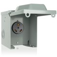 thumbnail image 1 of Caja de toma de corriente para vehículos recreativos BEBOBLY, 30 amperios, 125 V, NEMA TT-30R, con certificación UL, 1 of 6