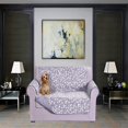thumbnail image 1 of CHOK 2024 Housse de Sofa Réversible Résistante à l'Eau Protège-Meubles Housses de Canapé pour Animaux Smart Leaf Sofa Surdimensionné Noir, 1 of 3