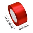 Gifts For Dad Red Ribbon 9 Inch 25 Yard Satin Craft Ribbon Polyester gifts-for-dad-red-ribbon-9-inch-25-yard-satin-craft-ribbon-polyester