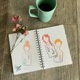 thumbnail image 5 of Paper Women Painting Stencil 11.69x8.27 Inch Reusable Craft Stencils Hollow Out Drawing Painting Template for Painting on Wood Fabric Paper Walls Canvas Furniture, 5 of 9
