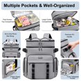 thumbnail image 2 of Mochila térmica Weitars 31L impermeable a prueba de fugas gris, 2 of 8