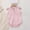 Pink, variant on Summer Onesies for Boys Children's Solid Color Round Neck Sleeveless Jumpsuit Baby Summer Breathable Bag Fart Jacket Baby 3-6 Months Girl Clothes