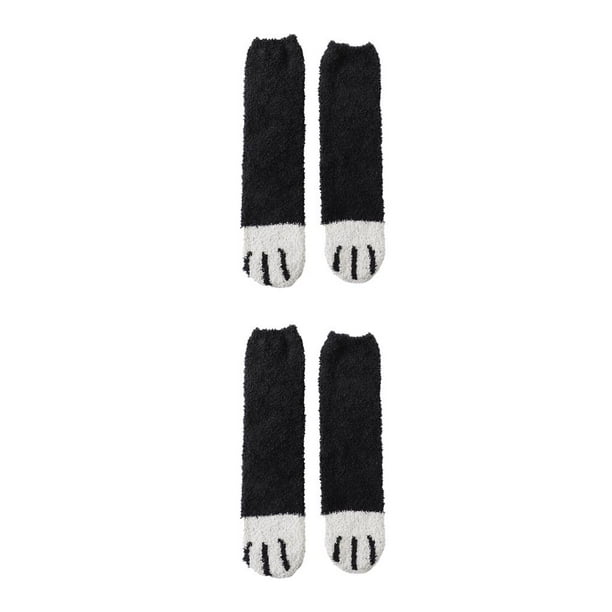 Sonducket 1 par de calcetines cálidos de invierno Calentador de pies Calcetería para clima frío Zapatillas de deporte Ocio Type2 NO2
