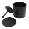 thumbnail image 1 of Anillos dosificadores prensa aleación de aluminio antivuelo recolector de café en polvo suministros para hacer café 58mm negro, 1 of 8
