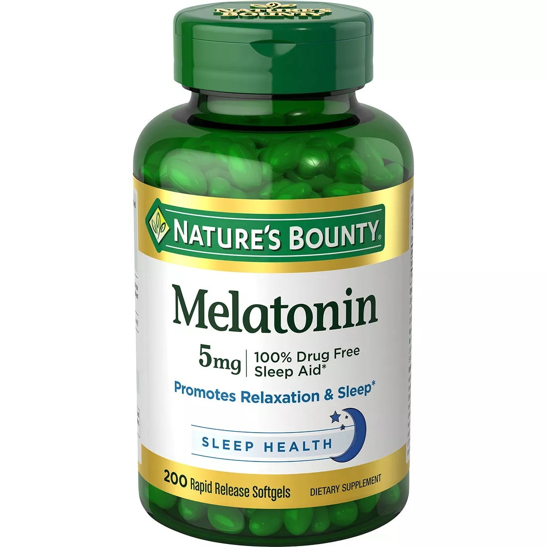 Nature's Bounty Melatonin 5 mg, 200 ct