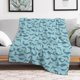 thumbnail image 5 of Manta de ballenas, sirenas y narvales, manta para sofá, sillón, cama, oficina, manta suave y cálida de felpa para dormitorio, cumpleaños, hogar, sala de estar, decoración de 50 x 70 pulgadas, 5 of 8