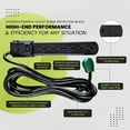 thumbnail image 5 of GoGreen Power (GG-16106MSBK) 6 Outlet Surge Protector, Black, 6 Ft. Cord, 5 of 8