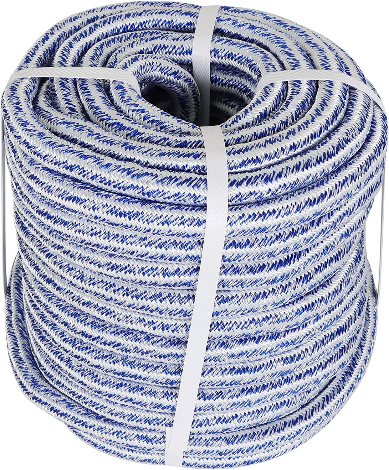 Aazon.co: Elfinr Arborist Tree Rope, 1/2inch By 150FT, 12 Strand Bull Rope Up To 8000lbs - View #7