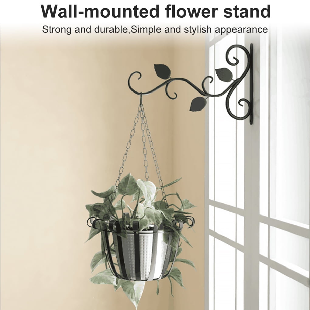 2 Pieces Wall Mounted Iron Basket Hook Hanger Plant Flower Pot Hanging   Af089f09 B2de 488f Aafc A0ad7ce48692.7290c9865567549711773f3f3b21501d 