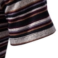 thumbnail image 5 of VgaVtl Striped Polo Shirt Mens Summer Short Sleeve Mens Clothes Shirts Outdoor Collared Button Casual Everyday Slim, 5 of 7