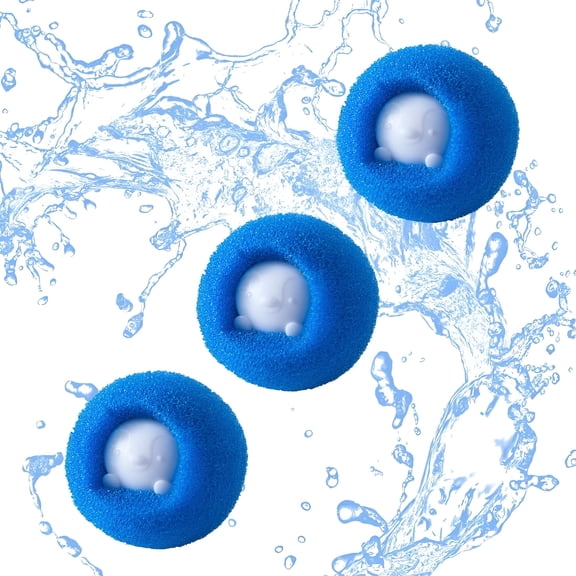 ACDANC Pet Hair Remover for Laundry,Dog Hair Catcher for Dryer,Laundry Hair Catcher,Pet Hair Remover Laundry,Laundry Balls for Washing Machine,Cat Hair Remover Laundry (Blue)