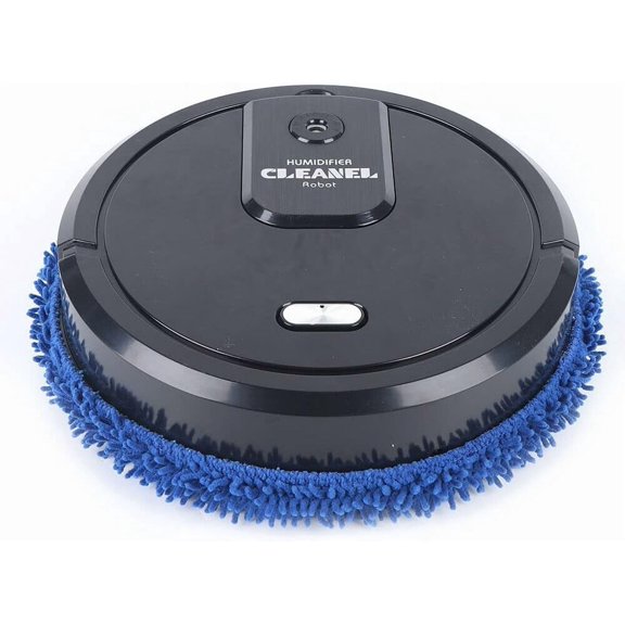 Miumaeov Auto Electric Wet ＆Dry Mopping Machine,Quiet, Self-Charging Robotic Cleaner, Cleans Hard Floors to Medium-Pile Carpets