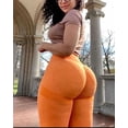 thumbnail image 5 of COMFREE Scrunch Butt Lifting Workout Leggings for Women Seamless High Waisted Yoga Pants Tummy Control Gym Booty Compression Tight, 5 of 7