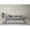 thumbnail image 3 of Ahgly Company Indoor Rectangle Abstract Gray Modern Area Rugs, 5' x 8', 3 of 4