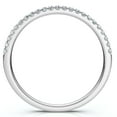 thumbnail image 4 of Pompeii 1/5ct Pave Diamond Wedding Ring 10K White Gold (G/H,I2-I3), 4 of 4