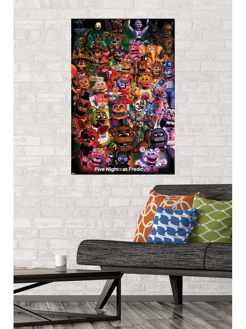 Five Nights at Freddy's - Ultimate Group Wall Poster, 22.375