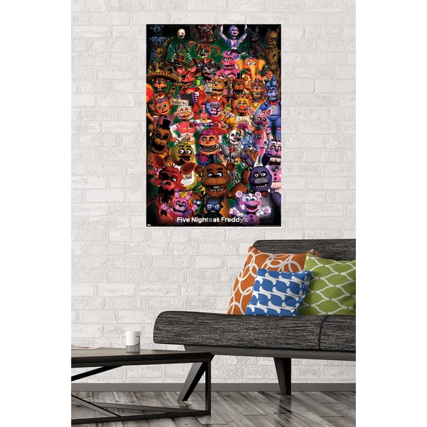 Five Nights at Freddy's - Ultimate Group Wall Poster, 22.375