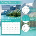 thumbnail image 4 of 2026 Wall Calendar - 2026 Bible Verse Calendar, 12 Monthly Wall Calendars, Jan. 2026 - Dec. 2026, 11" x 8.5", Wall Calendar 2026 with Unruled Blocks and Thick Glossy Paper, Bible Quotes, 4 of 8
