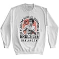 thumbnail image 1 of Bruce Lee Junfangungfu Chandail en Molleton Adulte Blanc, 1 of 2