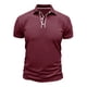 thumbnail image 5 of pstuiky camisetas de manga corta para hombre, Camisa informal de manga corta con botones y cuello vuelto para hombre camisetas de hombre m, 5 of 8