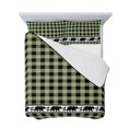 thumbnail image 7 of Sage Green Black Full Size Down Alternative Comforter, Lightweight Comforter Quilt Bedding Set with Pillow Shams Farmhouse Vintage Bear Buffalo Plaid All Seasons Bed Comforter Duvet Insert 78"x90", 7 of 7