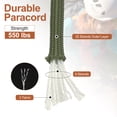 thumbnail image 3 of Uxcell Paracord Parachutes Cord Spool Survival Strong Rope Strings for Outdoor Use Olive Green 49 Feet, 3 of 7