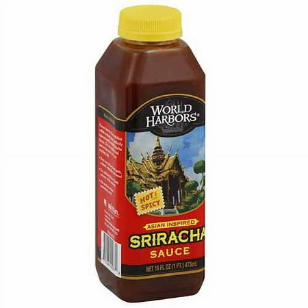 World Harbors Sriracha Sauce, 16 fl oz, (Pack of 6)