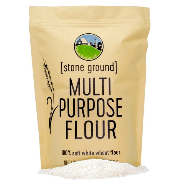 Whole Wheat AllPurpose Flour Soft White Wheat 3 lbs Palouse