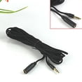 thumbnail image 2 of Flmtop 2 Pcs Câble d'Extension Audio Stéréo Femelle à Mâle 3M 10 Pieds 3.5mm Jack, 2 of 6