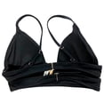 thumbnail image 2 of Victoria's Secret Swim V-Hardware Rhinestone Bralette Bikini Swim Top Black Size Small NWT, 2 of 3