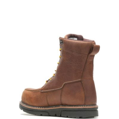wolverine 8 inch moc toe boots