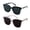 210137_Clear Brown+Black Grey, variant on LifeArt Polarized Sunglasses for Men and Women Oversized Trendy Driving Shades UV400 Protection Anti Glare (Clear Brown+Black Grey)
