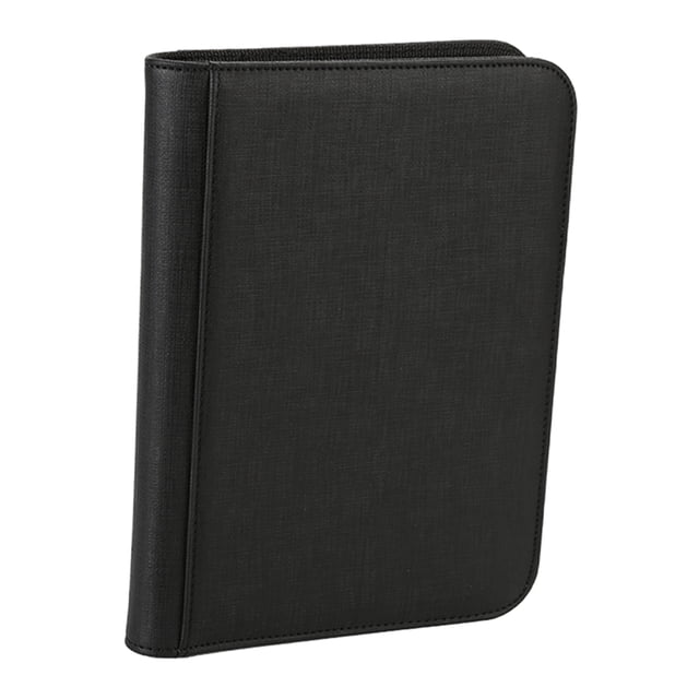 160 Tarjetas Capacidad 4 Bolsillos Protectores de tarjetas Titular Carpetas Negro Zulema Tarjetas Álbum Libro