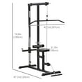 thumbnail image 4 of Soozier Machine de traction à postures multiples Renforcement musculaire, 4 of 9