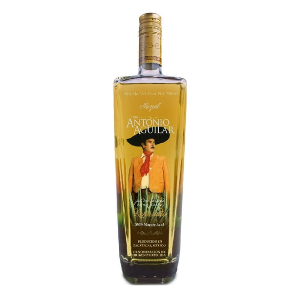 Mezcal Don Antonio Aguilar Reposado 750ml Agave Azul Premium