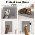 thumbnail image 6 of shuaien Cat Scratcher Mat 23.6"x15.7" Natural Sisal, Anti-Scratch Pad for Carpet & Sofa Protector, Horizontal Floor Scratching Rug with Sticky Tapes for Trimming Claws & Repairing Post, 6 of 8