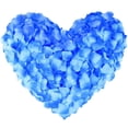 thumbnail image 1 of XmhyTop 2200 piezas de pétalos de rosa de seda azul claro, adecuados para el Día de San Valentín, noche romántica, boda, propuesta de aniversario, decoraciones florales., 1 of 5