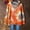 Orange, variant on EchfiProm Sweatshirt for Womens Orange Hooded Hoodies with Pockets Pullover Comfy Oversized Colorblock Womems Tops
