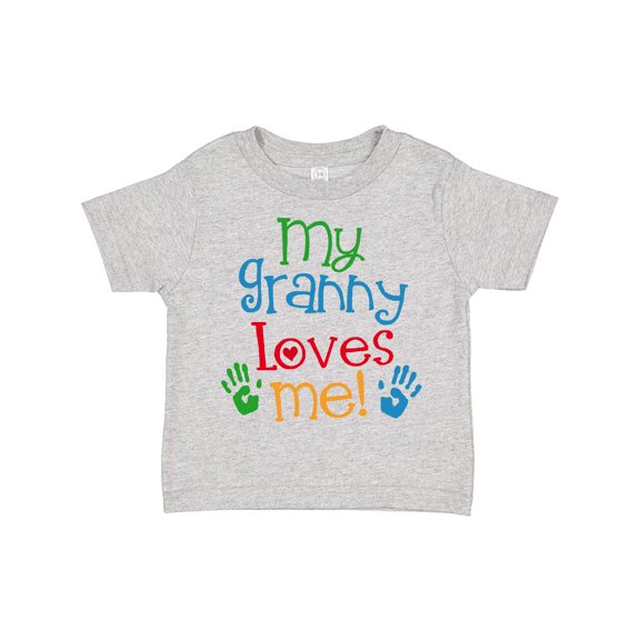 Inktastic My Granny Love Me Boys or Girls Toddler T-Shirt