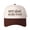 Brown, variant on Sorry about my Boyfriend Letter Embroidered Color Block Trucker Hat Unisex Adjustable Cotton Breathable Fashion Cap for Travel Daily Wear