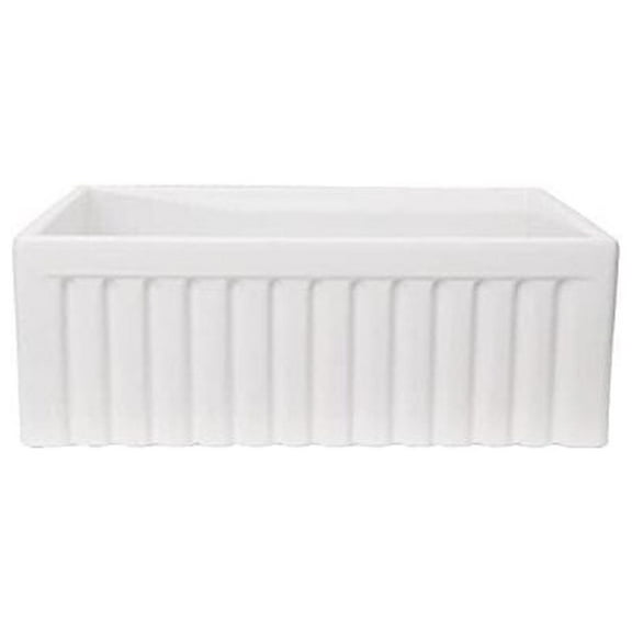 BarclayCarthage 30" Fluted Single Bowl