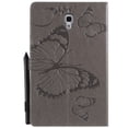 thumbnail image 3 of Galaxy Tab A 10.5-inch 2018 SM-T590/T595 Case,Allytech Embossed with Butterfly Series Folio Stand Wallet Case with Cards/Cash Holder for Samsung Galaxy Tab A 10.5-inch 2018 Release SM-T590/T595, Gray, 3 of 8
