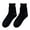 Black, variant on ’s Autumn Winter Socks Soft Calf Length Casual Sports Mid Tube Socks Solid Comfortable Long Socks Socks for Men Size 13-15 Girl Socks 6 Years Toddler Girl Dress Socks Compression Socks Women