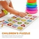 thumbnail image 4 of 1 set Números de juguete de rompecabezas de madera Jigsaw Puzzle Kids Puzzle Toy Educational Toy, 4 of 5