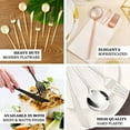 Efavormart 24 Pack | 8" Glossy Gold Heavy Duty Plastic Silverware Forks ...