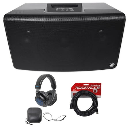 Mackie FreePlay LIVE 150w 6" Rechargeable DJ PA Speaker w/Bluetooth Headphones
