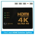 thumbnail image 2 of 4K Compatible Switch Splitter 3x1 TV Switcher 3 in 1 Out Screen 4K HDMI Splitter Converter, 2 of 7